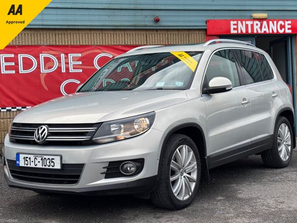Volkswagen Tiguan SUV, Diesel, 2015, Silver