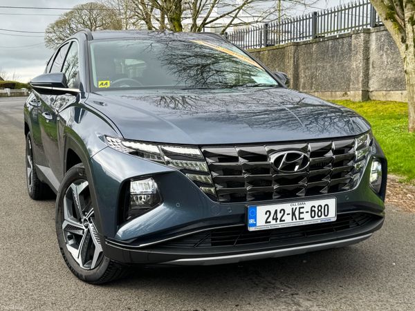 Hyundai Tucson SUV, Petrol Plug-in Hybrid, 2024, Blue