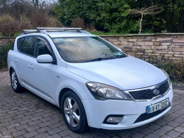 Kia Ceed Estate, Diesel, 2011, White