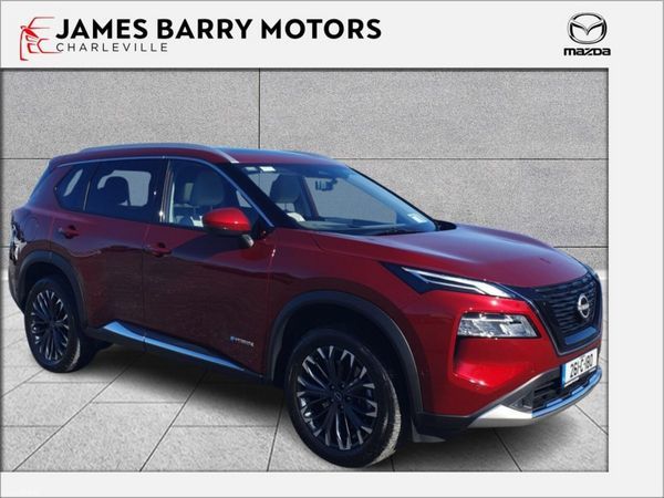 Nissan X-Trail SUV, Petrol Hybrid, 2026, Red