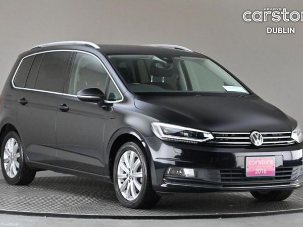 Volkswagen Touran MPV, Petrol, 2016, Black