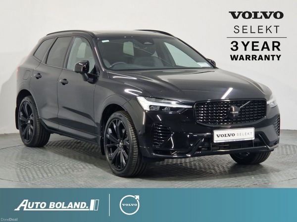 Volvo XC60 SUV, Petrol Plug-in Hybrid, 2024, Black