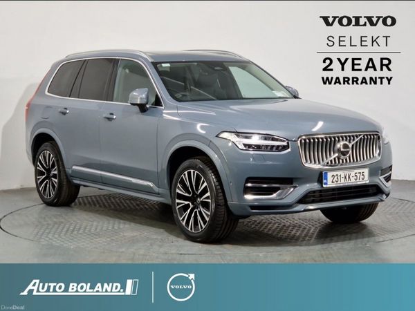 Volvo XC90 SUV, Petrol Plug-in Hybrid, 2023, Grey