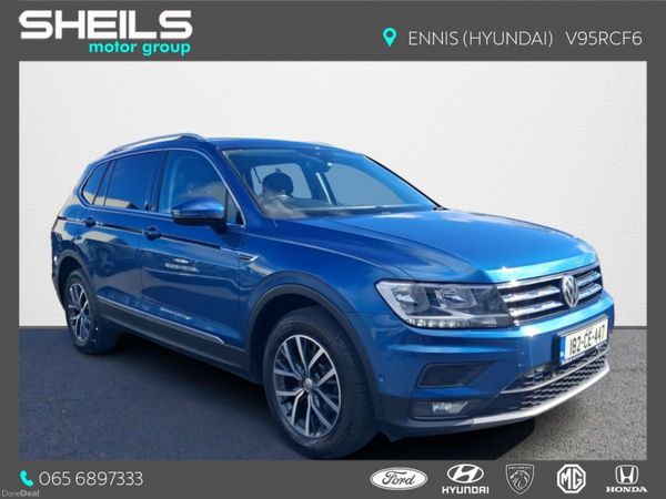 Volkswagen Tiguan SUV, Diesel, 2018, Blue