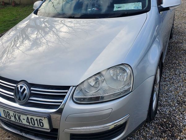Volkswagen Jetta Saloon, Diesel, 2008, Silver