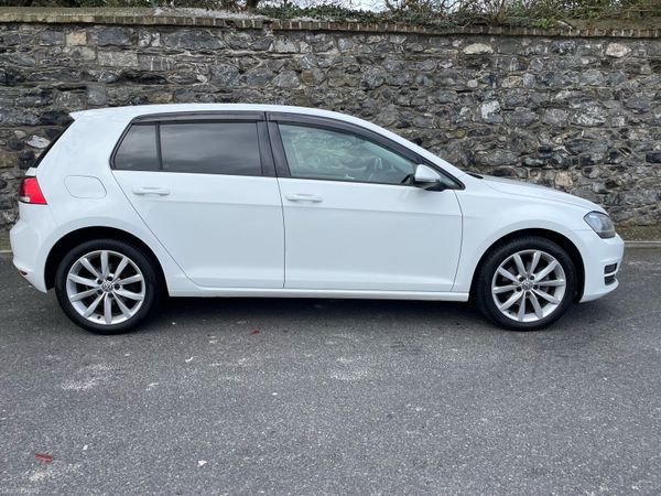 Volkswagen Golf Hatchback, Petrol, 2014, White