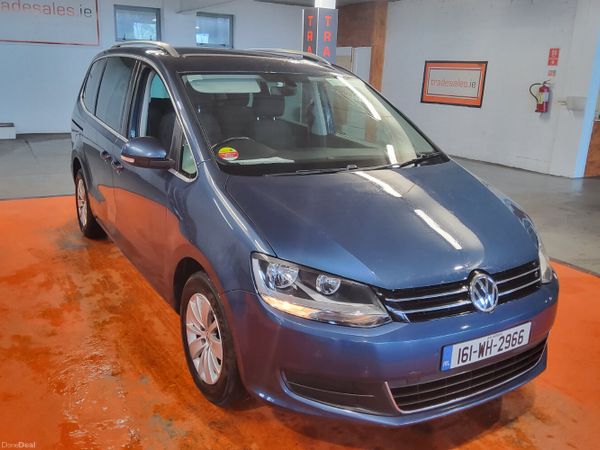 Volkswagen Sharan MPV, Diesel, 2016, Blue