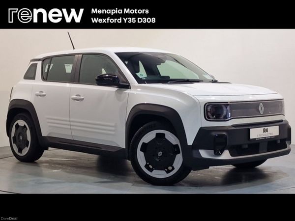 Renault 4 SUV, Electric, 2026, White