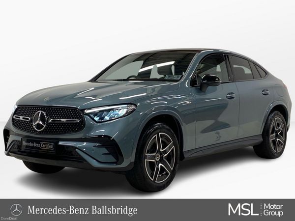 Mercedes-Benz GLC SUV, Petrol Plug-in Hybrid, 2025, Silver