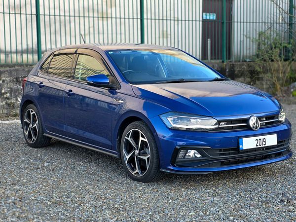 Volkswagen Polo Hatchback, Petrol, 2019, Blue