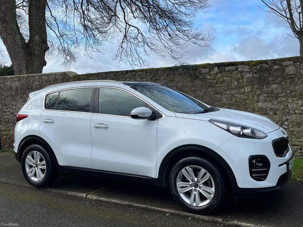 Kia Sportage SUV, Diesel, 2017, White