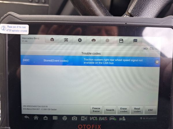 Mercedes-Benz C-Class Saloon, Diesel, 2009, Grey