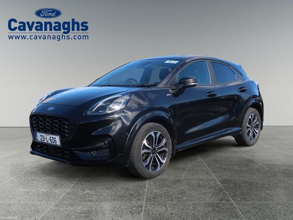 Ford Puma MPV, Petrol Hybrid, 2023, Black