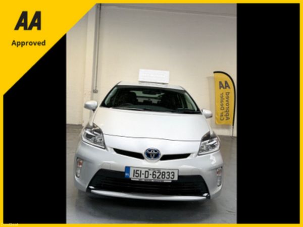 Toyota Prius Hatchback, Petrol Hybrid, 2015, Silver