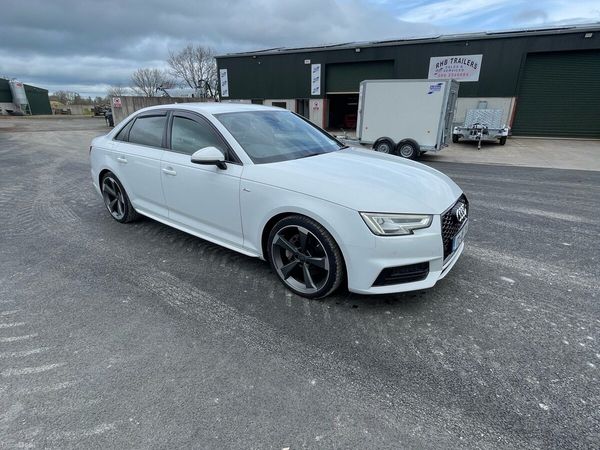 Audi A4 Saloon, Diesel, 2017, White