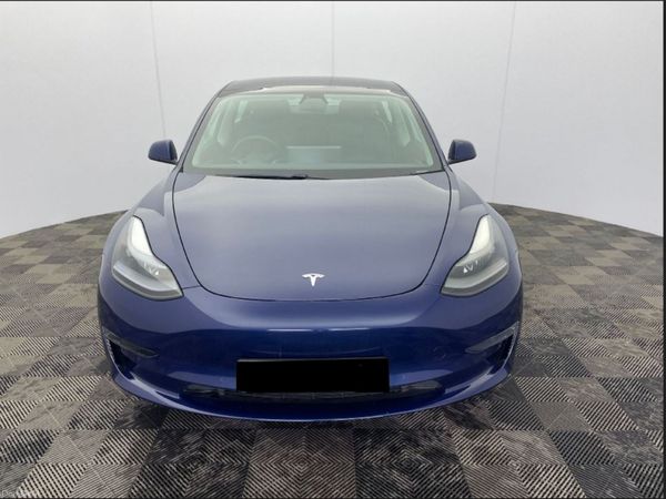 Tesla Model 3 Saloon, Electric, 2021, Blue