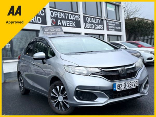 Honda Fit Hatchback, Petrol Hybrid, 2019, Silver