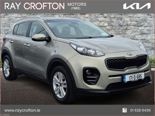 Kia Sportage SUV, Diesel, 2017, Grey
