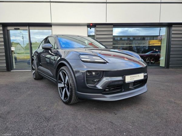 Porsche Macan SUV, Electric, 2026, Grey