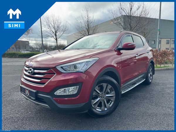 Hyundai Santa Fe Estate, Diesel, 2014, Red