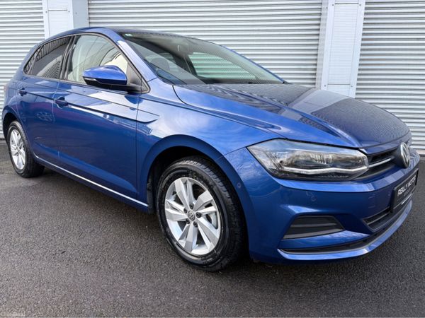 Volkswagen Polo Hatchback, Petrol, 2020, Blue