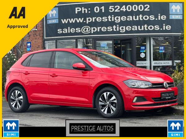 Volkswagen Polo Hatchback, Petrol, 2019, Red