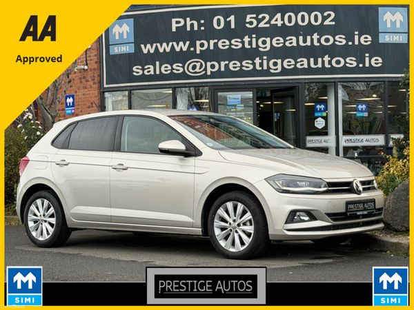 Volkswagen Polo Hatchback, Petrol, 2018, Silver