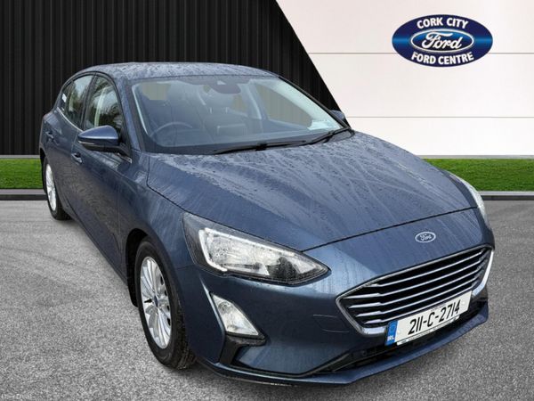Ford Focus Hatchback, Petrol Hybrid, 2021, Blue