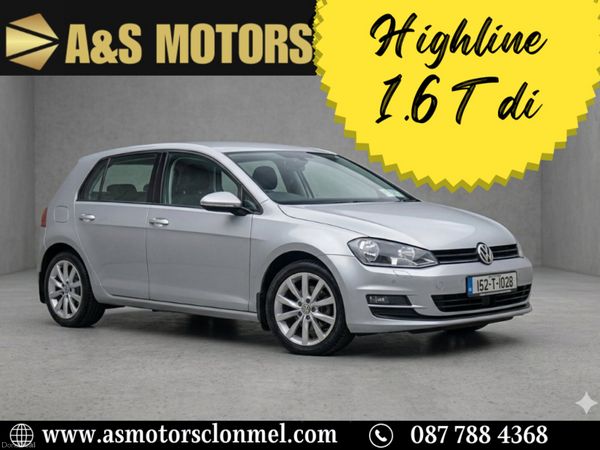 Volkswagen Golf Estate, Diesel, 2015, Silver
