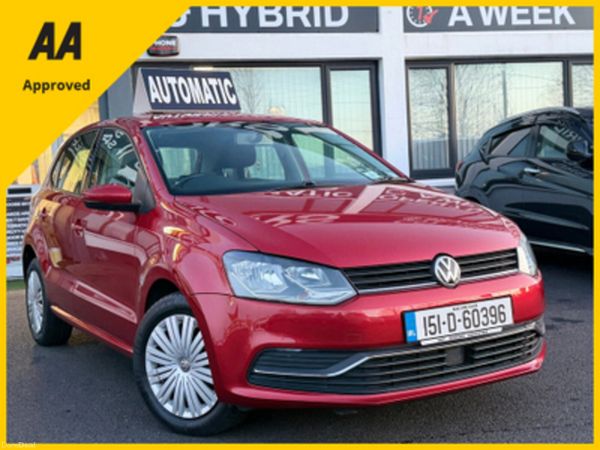 Volkswagen Polo Hatchback, Petrol, 2015, Red