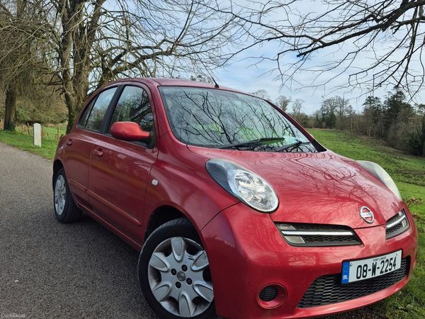 Nissan Micra Hatchback, Petrol, 2008, Red