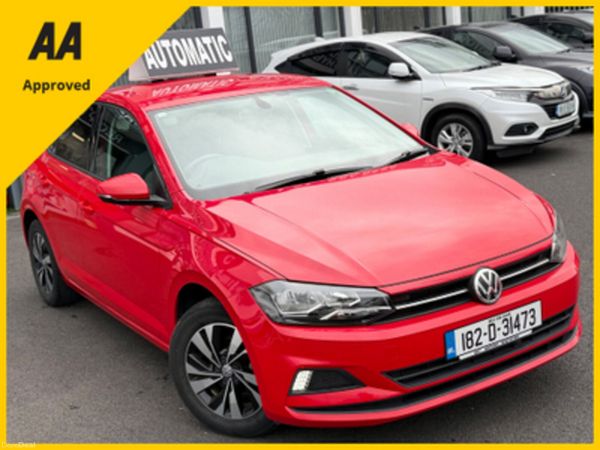 Volkswagen Polo Hatchback, Petrol, 2018, Red