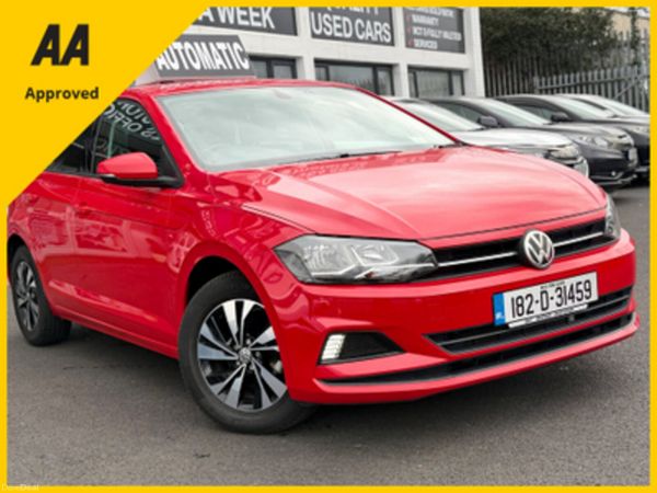 Volkswagen Polo Hatchback, Petrol, 2018, Red