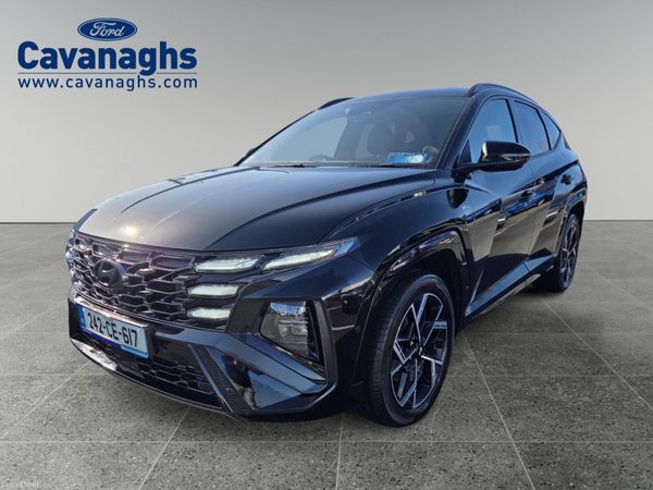 Hyundai Tucson SUV, Petrol Plug-in Hybrid, 2024, Black