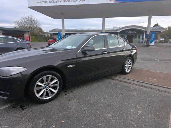 BMW 5-Series Saloon, Diesel, 2014, Brown