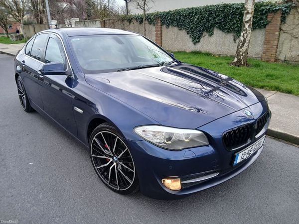 BMW 5-Series Saloon, Diesel, 2012, Blue