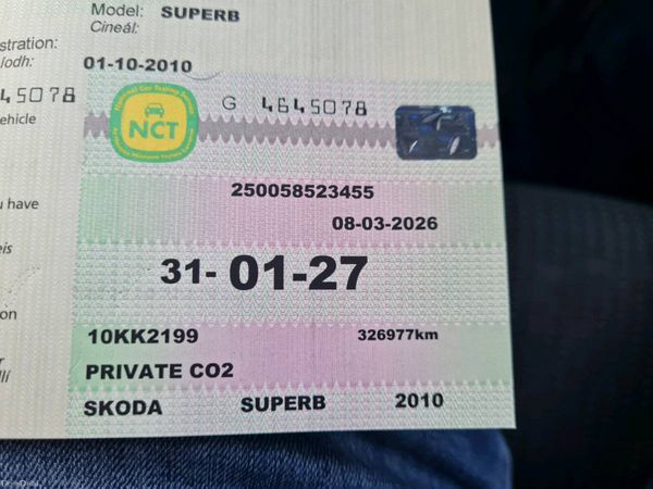 Skoda Superb Saloon, Diesel, 2010, Red