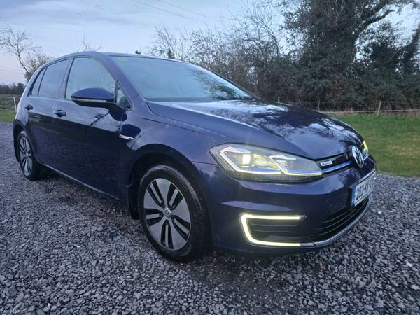 Volkswagen Golf Hatchback, Electric, 2020, Blue