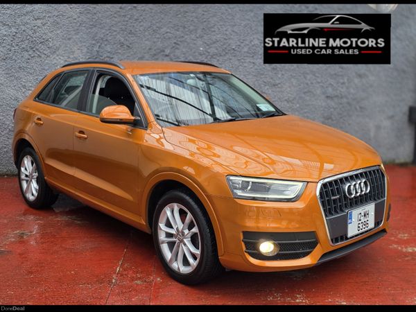 Audi Q3 SUV, Petrol, 2012, Orange