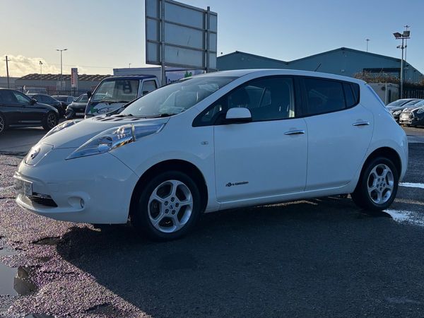 Nissan Leaf Hatchback, Electric, 2014, White