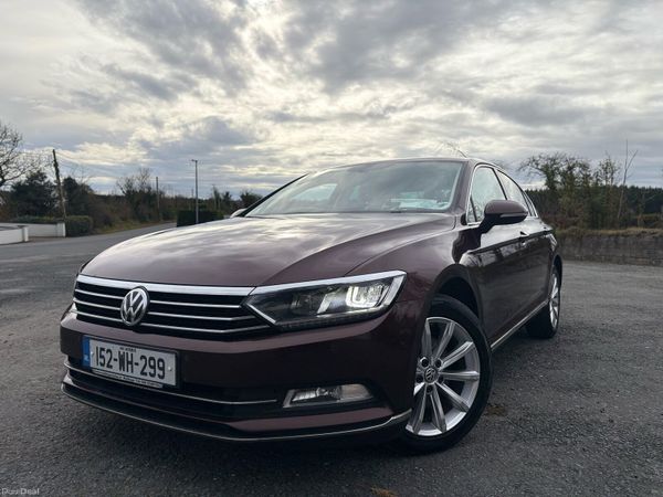 Volkswagen Passat Saloon, Diesel, 2015, Red