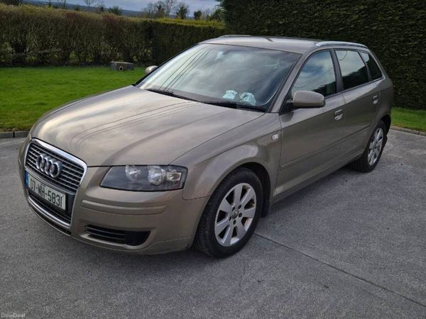 Audi A3 Hatchback, Diesel, 2007, Beige