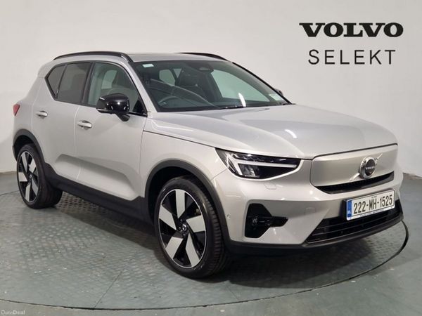 Volvo XC40 Estate, Electric, 2022, Silver