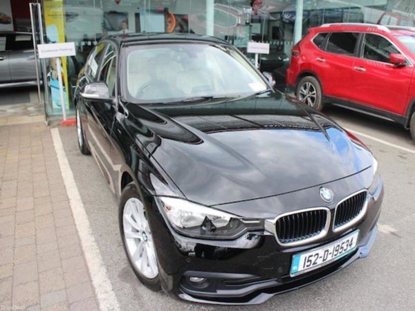 BMW 3-Series Saloon, Diesel, 2015, Black