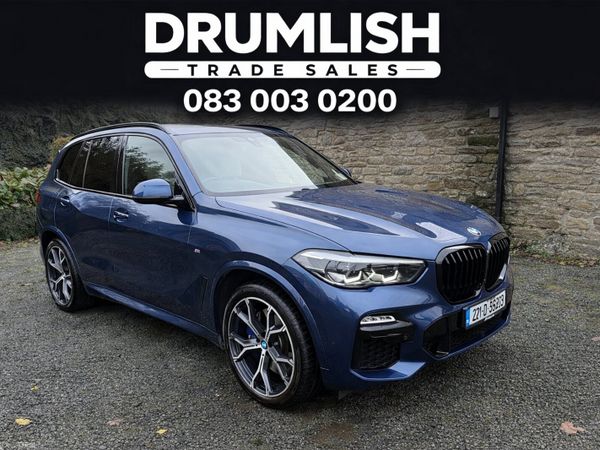 BMW X5 SUV, Petrol Plug-in Hybrid, 2021, Blue