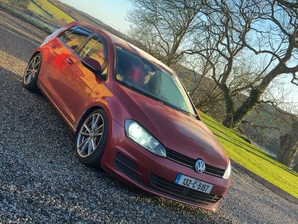 Volkswagen Golf Hatchback, Diesel, 2013, Red