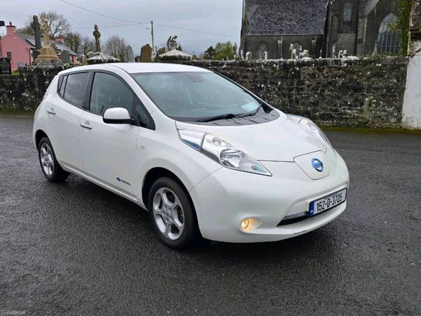 Nissan Leaf Hatchback, Electric, 2015, White