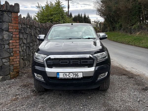 Ford Ranger Crew Cab, Diesel, 2017, Black