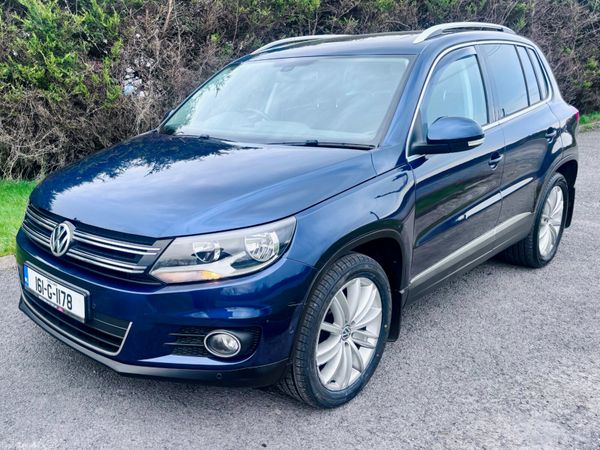Volkswagen Tiguan SUV, Diesel, 2016, Blue