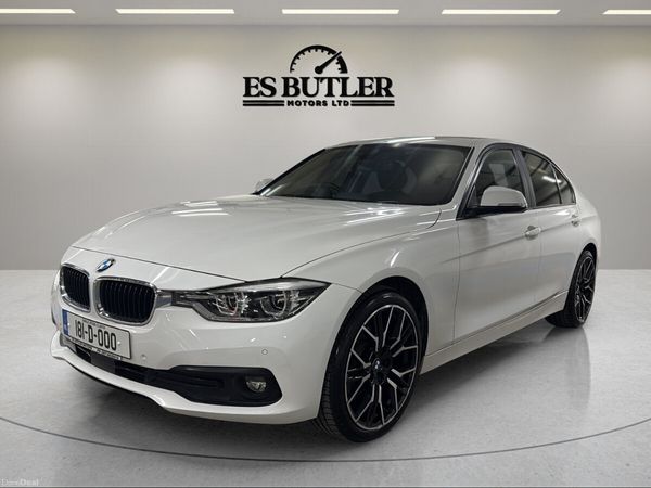 BMW 3-Series Saloon, Diesel, 2018, White